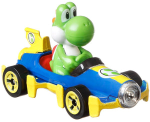 NEW Mattel GLP39 Hot Wheels Mario Kart 1:64 YOSHI Mach 8 Kart Diecast Car