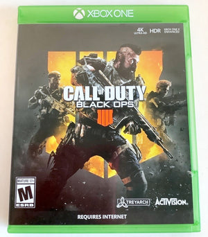 Call of Duty: Black Ops 4 IIII Microsoft Xbox One Video Game multiplayer fps [Used/Refurbished]