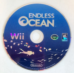 Endless Ocean Nintendo Wii 2008 Video Game DISC ONLY relax explore diving [Used/Refurbished]