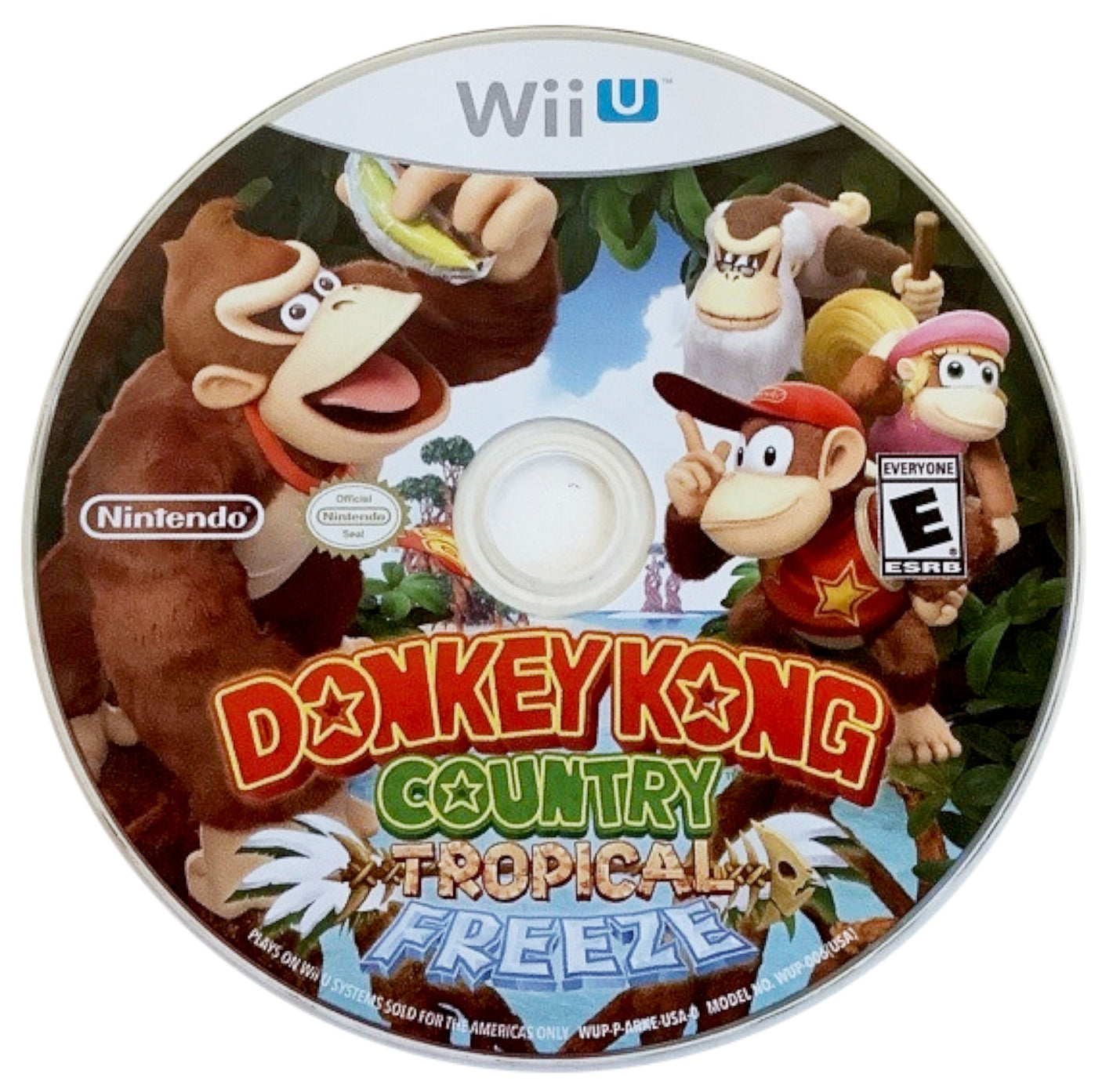 Donkey Kong Country Tropical Freeze Nintendo Wii U 2014 Video Game DISC ONLY [Used/Refurbished]