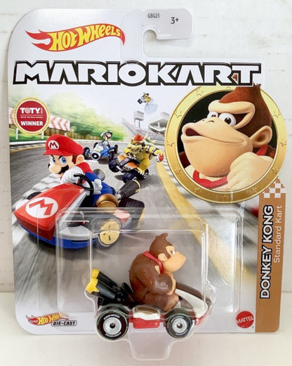 NEW Mattel GRN24 Hot Wheels Mario Kart 1:64 DONKEY KONG Standard Diecast Car