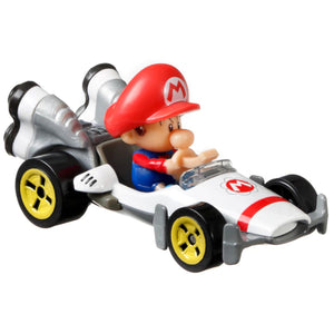 NEW Mattel GRN12 Hot Wheels Mario Kart 1:64 BABY MARIO B-Dasher Diecast Car