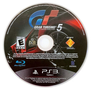 Gran Turismo 5 Sony PlayStation 3 PS3 2010 Video Game DISC ONLY racing [Used/Refurbished]