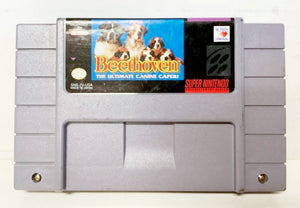 Beethoven The Ultimate Canine Caper Super Nintendo SNES Video Game CARTRIDGE [Used/Refurbished]